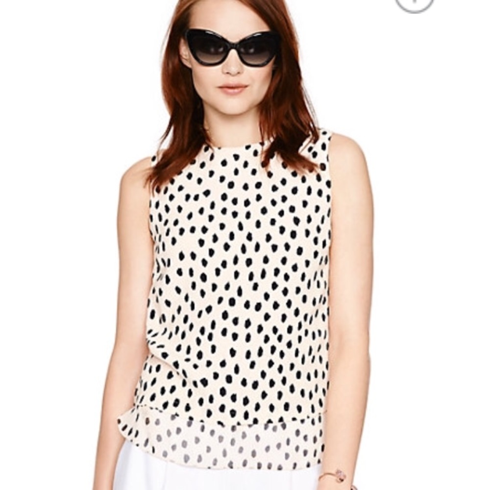 Kate spade dot top